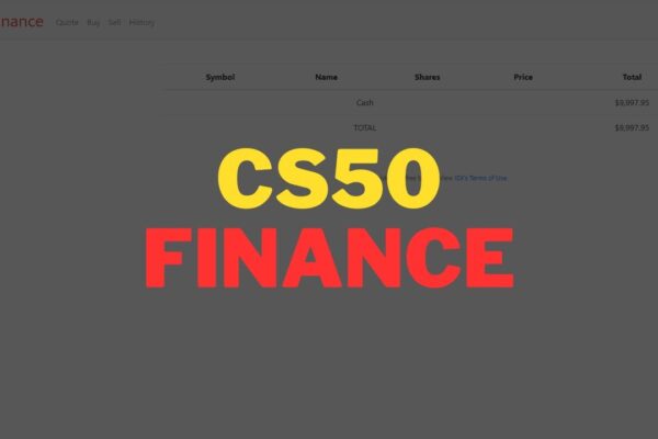 cs50 finance answer