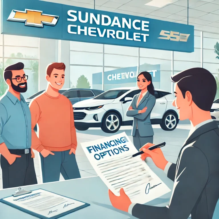 Bad Credit Auto Financing for Sundance Chevrolet