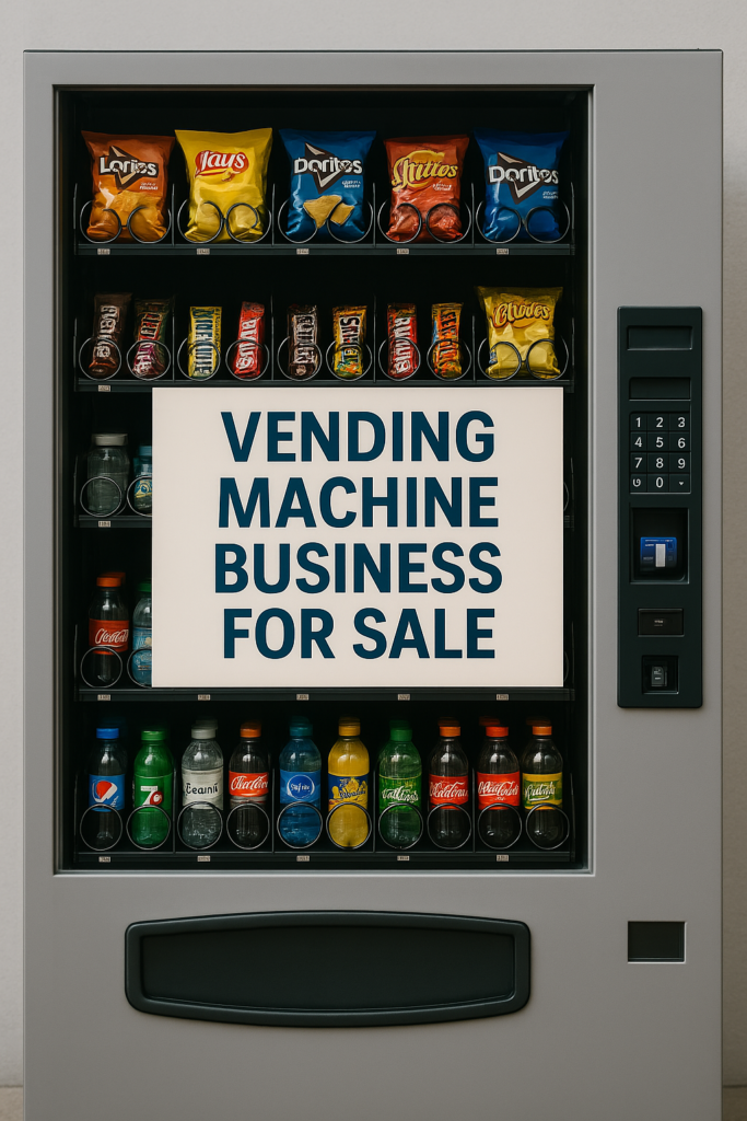 vending machine business for sale