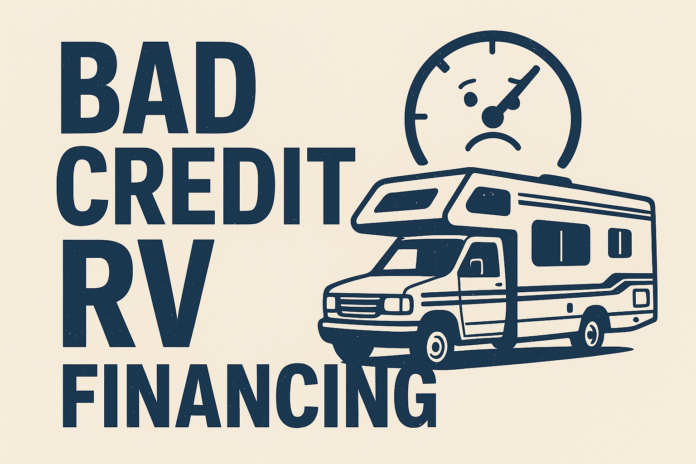 bad credit rv financing