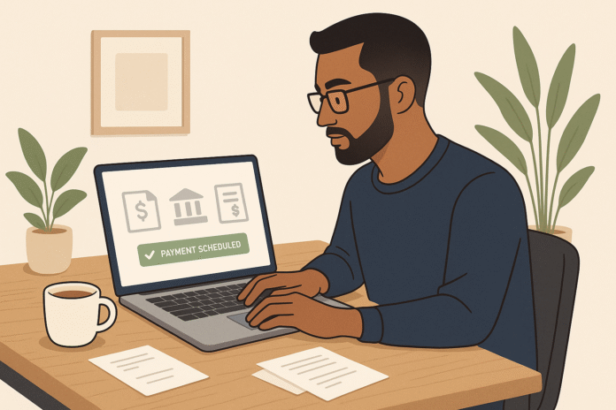 how to set up automatic bill payment online