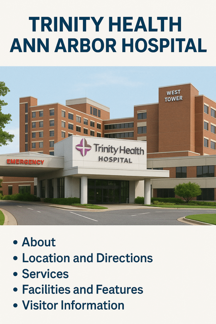 trinity health ann arbor hospital​
